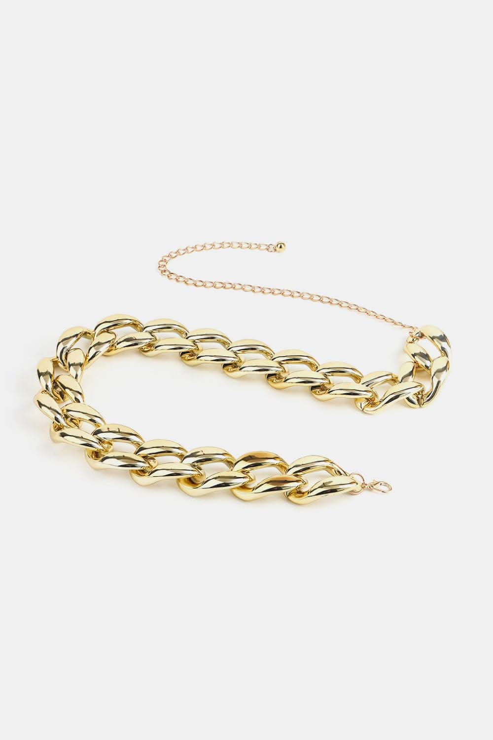 Chic acrylic curb chain belt 1.2" - Love Salve